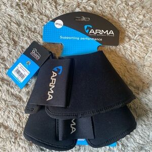 ARMA Black Equine Bell Boots- X Large